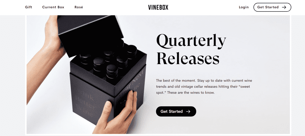 Vinebox Custom Packaging Example