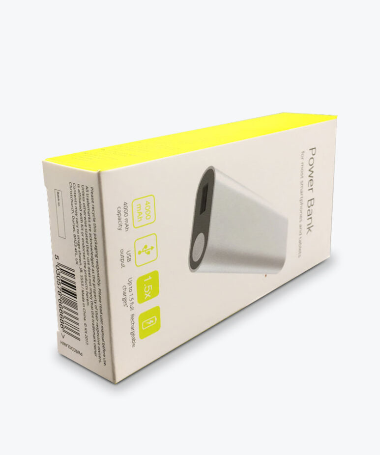 Portable Power Bank Packaging Boxes