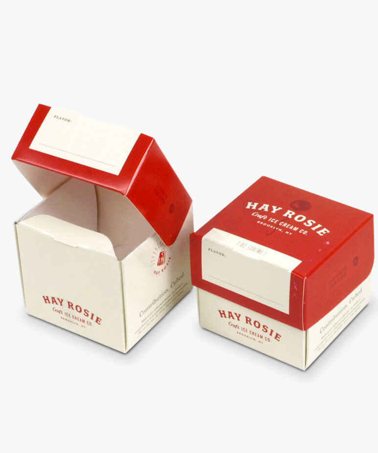 Custom Ice Cream Packaging Boxes