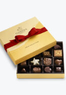 Luxury Gold Chocolate Lid-Off Box with Ribbon