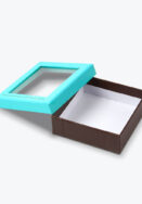 Customized Cardboard Boxes with Window Lid