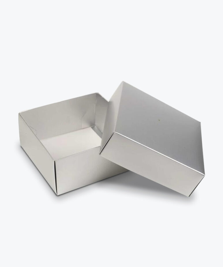 Custom Luxury Silver Foil Boxes