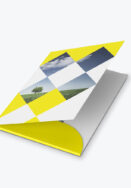 Custom Presentation Folders with Business Card Slot