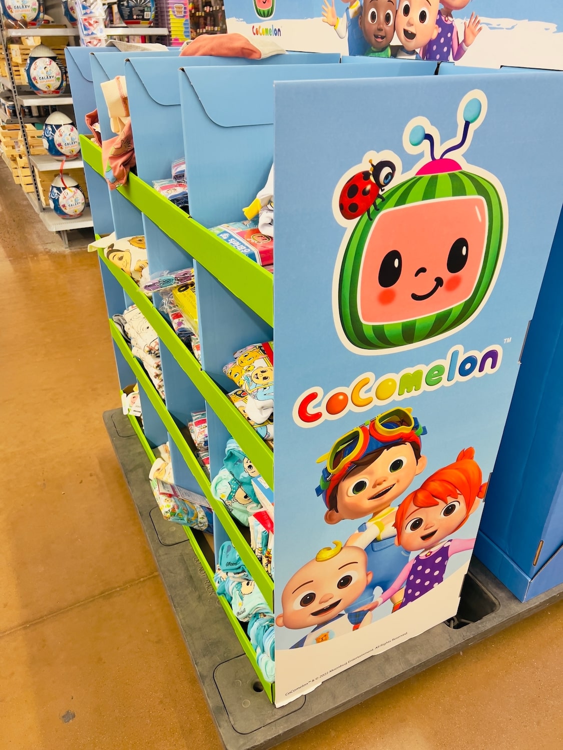 point of purchase POP Displays example cocomelon