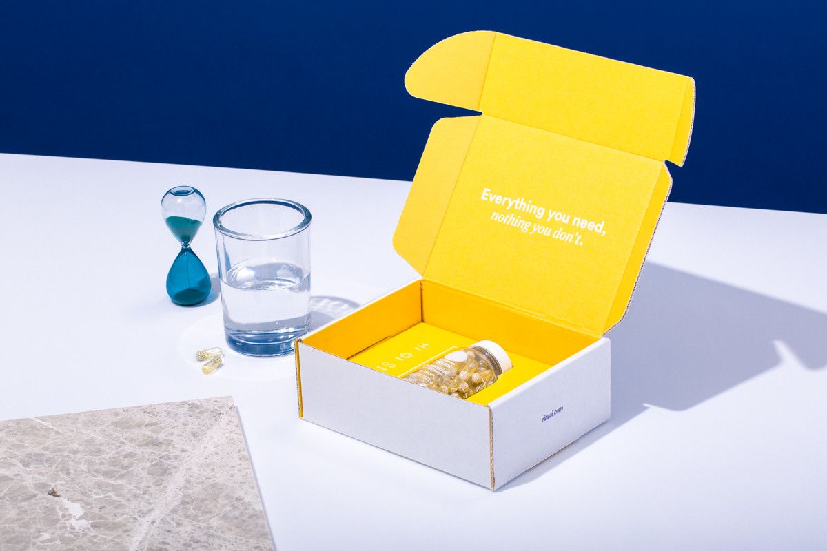ritual vitamins design inspiration box insert